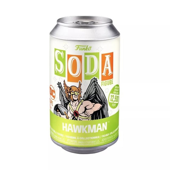 Funko Vinyl Soda Dc Comics - Hawkman Φιγούρα (le8000) image 1