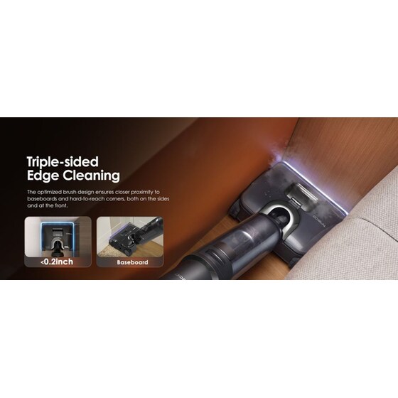 TINECO S7 Stretch Steam Plus 25.2 V 0.7 L Μαύρo Σκούπα Stick image 12