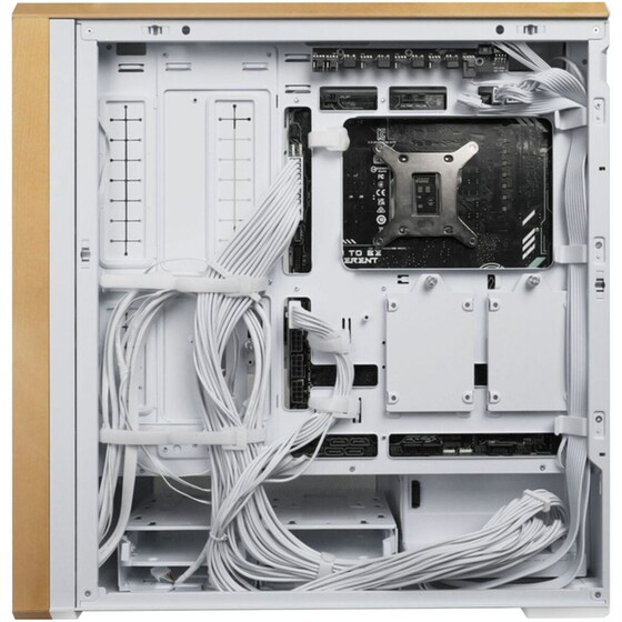 Κουτί Desktop Lian Li Lancool 217 Gaming Midi Tower με Πλαϊνό Παράθυρο - White image 3
