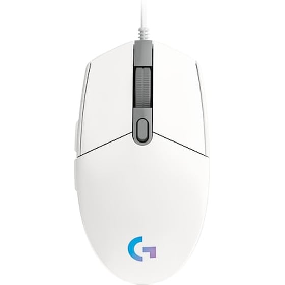 Logitech G203 Lightsync RGB Gaming Ενσύρματο Ποντίκι 8000 DPI Λευκό image 1