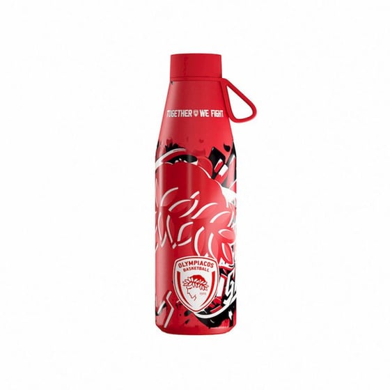 Μπουκάλι Θερμός Estia Save the Aegean Flow Olympiacos B.C. Edition Together We Fight 500ml image 0