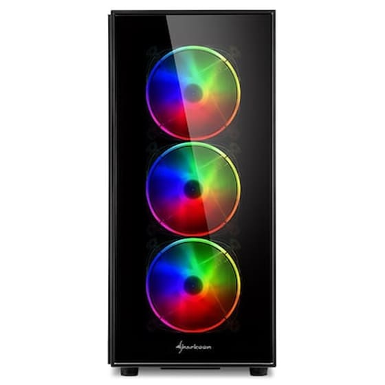 Κουτί Desktop Sharkoon TG5 Pro RGB Midi-Tower - Μαύρο image 1
