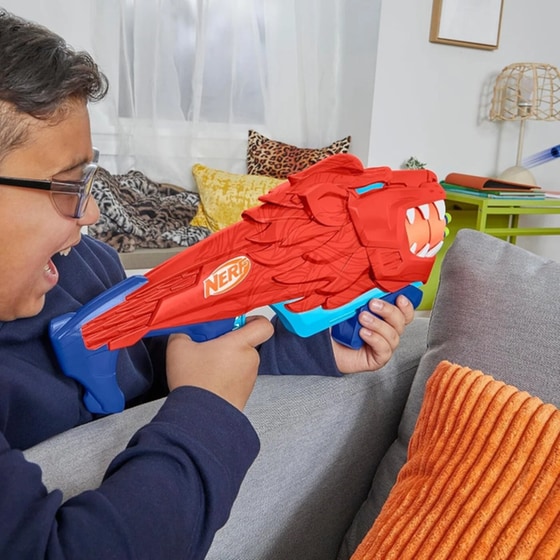Εκτοξευτήρας Hasbro Nerf Junior Lionfury (F8646) image 3