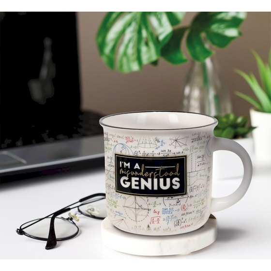 Κούπα Legami Cup-Puccino Genius από Πορσελάνη 350 ml - Λευκή image 1