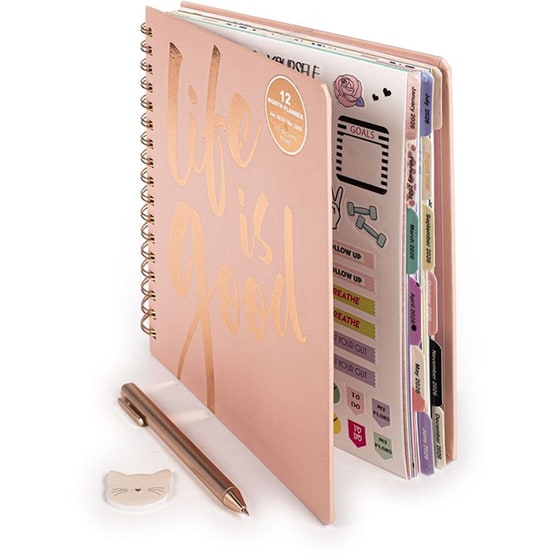 Ημερολόγιο Posh+Pop 2026 12Μ Σπιράλ Black And Bows image 1