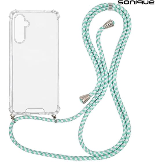 Θήκη Samsung Galaxy A16/Galaxy A16 5G - Sonique Armor Clear με Κορδόνι - Rainbow Βεραμάν image 0