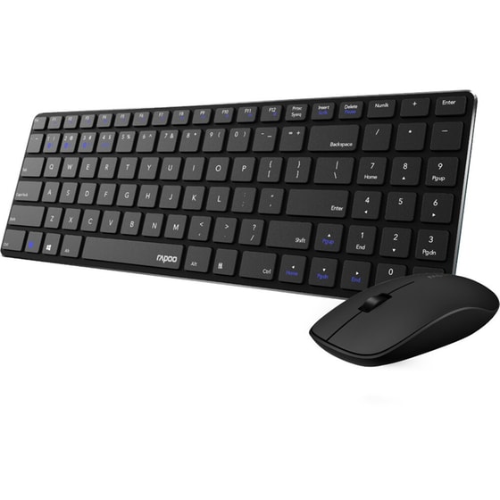 RAPOO 9300M Multi-mode Wireless Ultra-slim Desktop Set σετ πληκτρολόγιο και ποντίκι image 4