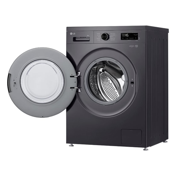 LG F4X1008NMK 8 kg 1.400 Στροφές Ανθρακί με Wi-Fi Πλυντήριο Ρούχων image 4