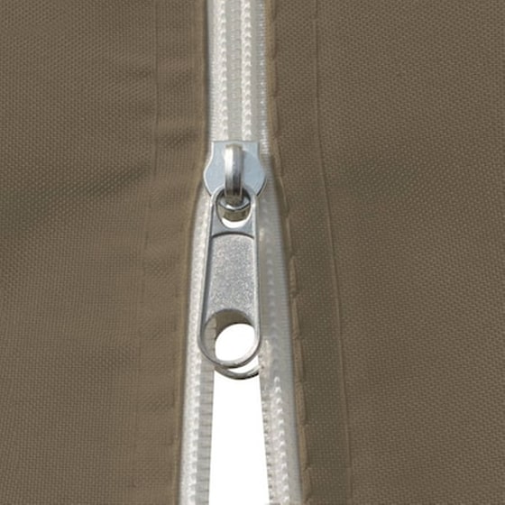 Τέντα Vidaxl Ατσάλι με Κουρτίνες 4x3m - Taupe image 2