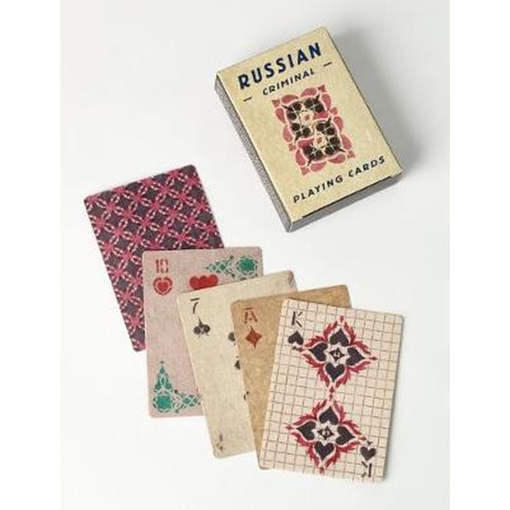 Russian Criminal Playing Cards image 0