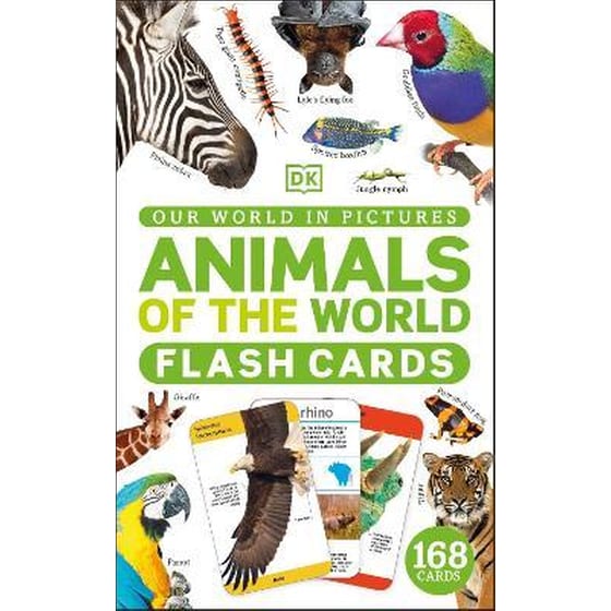 Our World in Pictures Animals of the World Flash Cards image 0