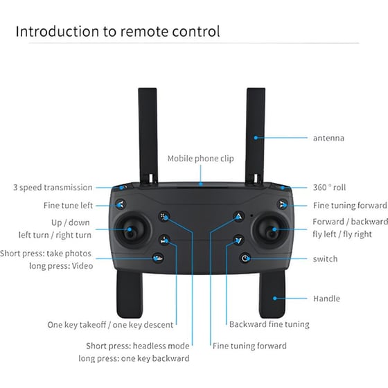 Drone Pihot P30 Plus - Μαύρο image 6