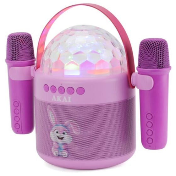Party Speaker Akai JoyBox Kids - Μωβ image 2