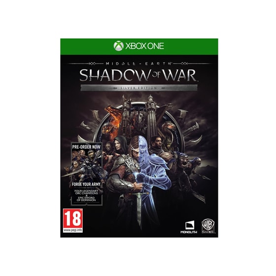 XBOX One Game - Middle-Earth Shadow of War Silver Edition image 0