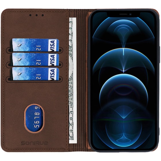 Θήκη Samsung Galaxy A54 5G - Sonique Vintage Magnet Book - Καφέ image 1
