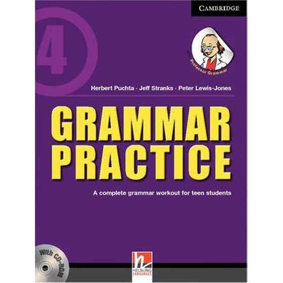Grammar Practice Level 4 Paperback with CD-ROM: A Complete Grammar Workout for Teen Students image 0