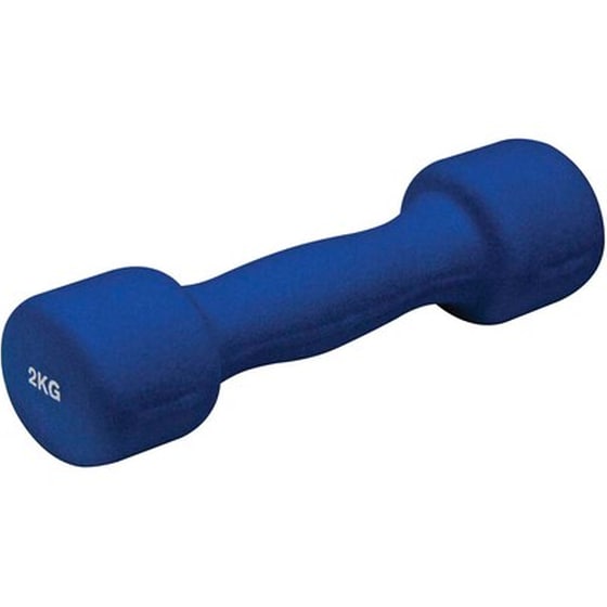 Βαράκια 2 kg Amila Στρογγυλό DB2163 2 Τμχ - Μπλε image 0