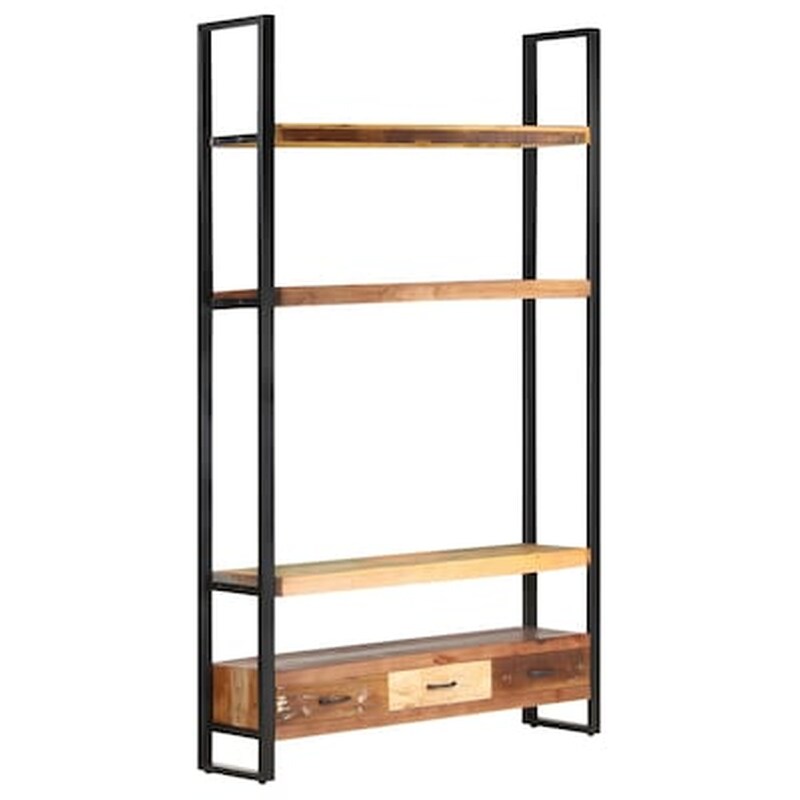 VIDAXL Vidaxl Ραφιέρα 118 X 30 X 200 Εκ. Από Μασίφ Ανακυκλωμένο Ξύλο