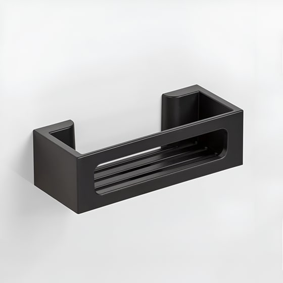 Ράφι Μπάνιου Wenko Πλαστικό 30x12x8.5cm - Μαύρο image 3