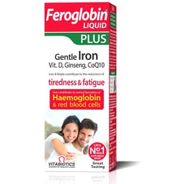 Συμπλήρωμα Διατροφής Vitabiotics Feroglobin Liquid Plus - 200 ml Σιρόπι