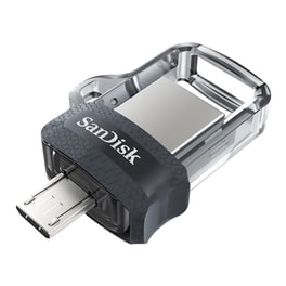 Sandisk Ultra Dual Drive M3.0 128GB USB 3.0 Stick με σύνδεση USB-A & micro USB-B Μαύρο