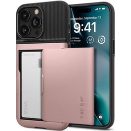 Θήκη Apple iPhone 15 Pro Max - Spigen Slim Armor Cs - Ροζ
