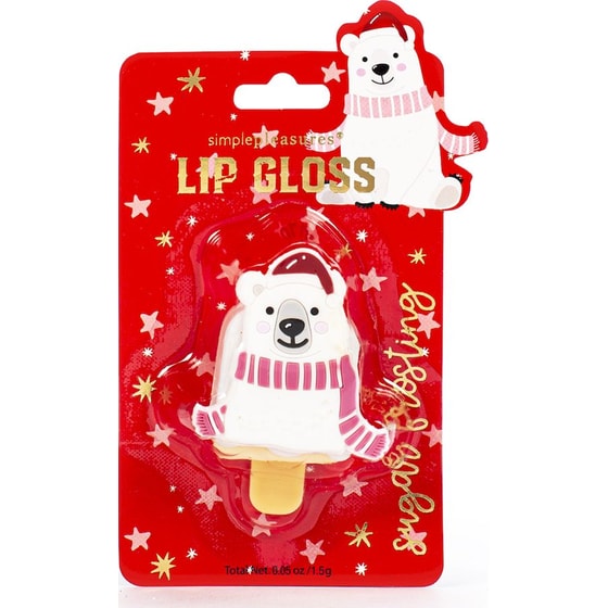 Tri-Coastal Design Lip Gloss Polar Bear Xmas image 0