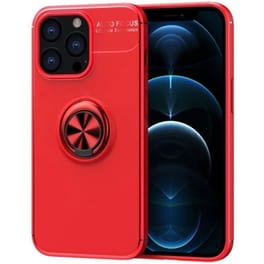 Θήκη Samsung Galaxy A25 5G - Ancus Autofocus Shockproof Με Ring Holder - Κόκκινο