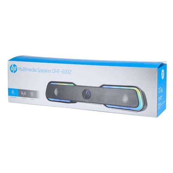 Hp Dhe-6002 Soundbar Usb με Led - Μαύρο image 0