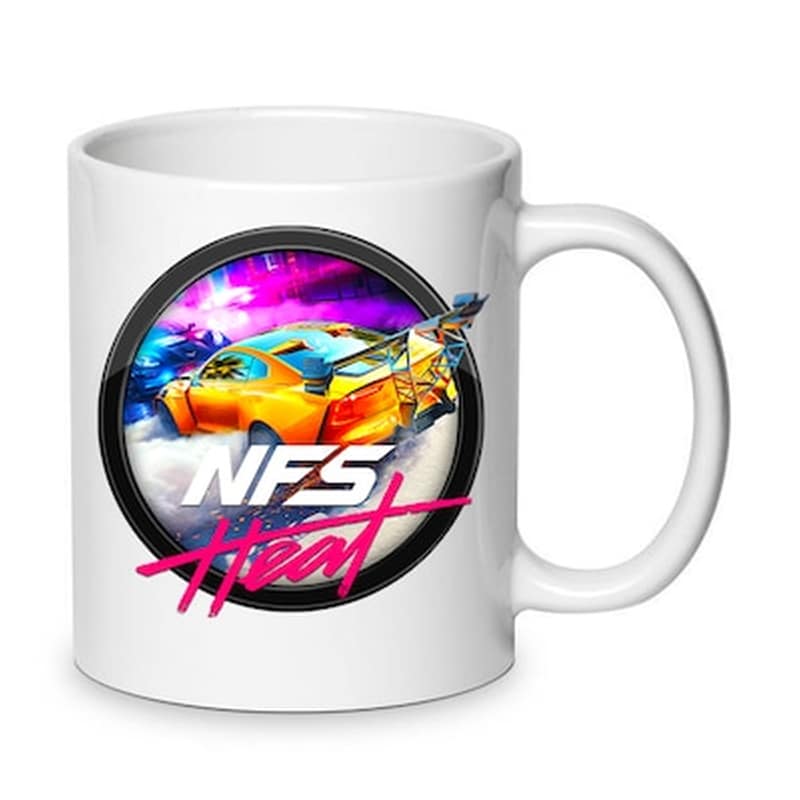 OEM Κούπα Need for Speed Κεραμική 330 ml - Λευκό