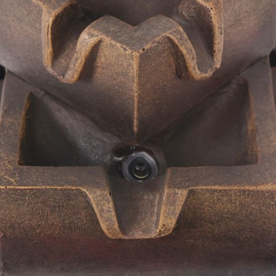 Σιντριβάνι Εσωτερικού Χώρου Vidaxl από Συνθετική Ρητίνη με Φωτισμό Led image 2