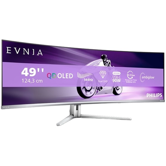 Philips Evnia 49M2C8900L/00 Gaming Monitor 48.9" 5K OLED Curved 144Hz 0,03 ms image 10