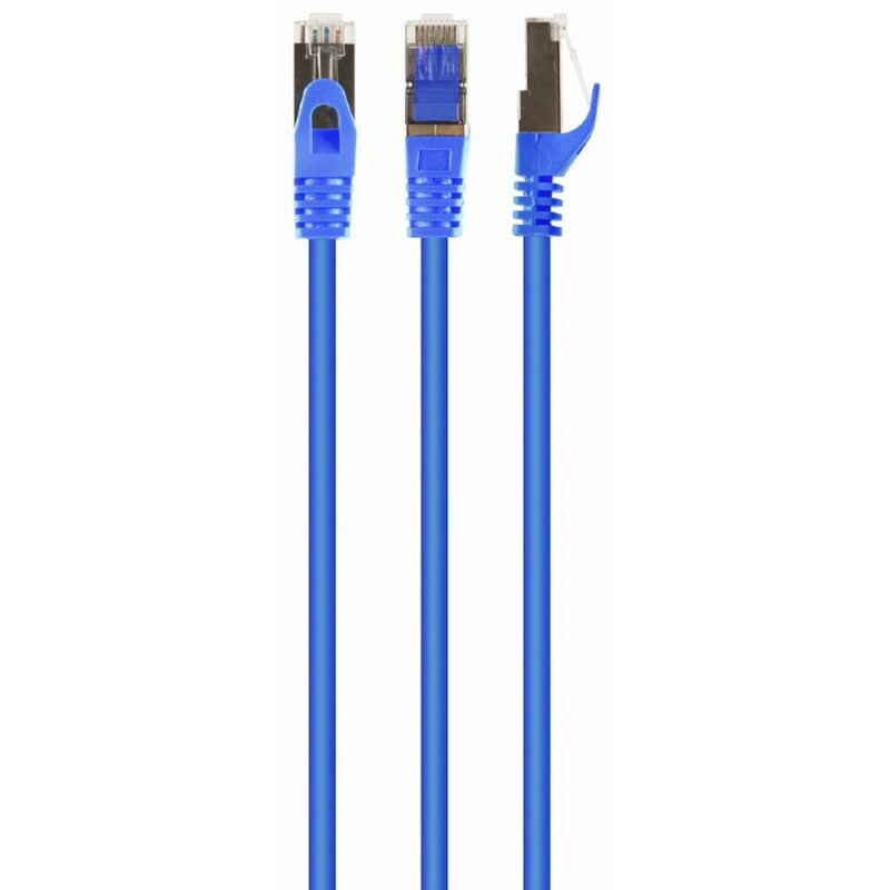 Καλώδιο Cablexpert F/FTP Cat.6 0.5m Μπλε