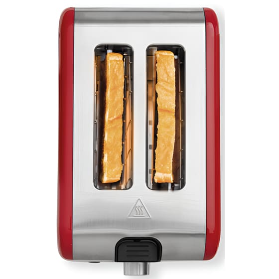 Φρυγανιέρα IZZY Ombre Red IZ-9102 2 Θέσεων 950 W Κόκκινο image 1