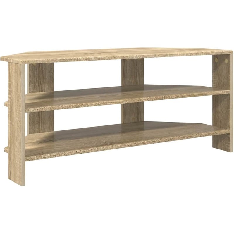 Έπιπλο Τηλεόρασης VidaXL Γωνιακό 102 x 40,5 x 45 cm - Sonoma Δρυς