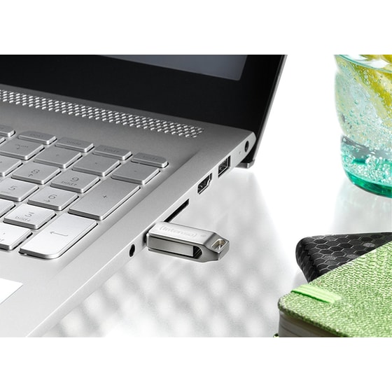 Intenso cMobile Line 64GB USB 3.1 Stick με σύνδεση USB-C Ασημί image 3