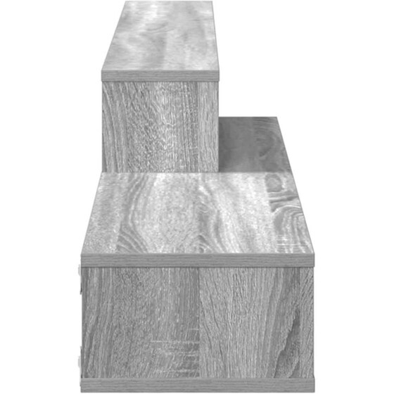Έπιπλο Τηλεόρασης VidaXL Επιτοίχιο 150 x 25 x 28,5 cm - Γκρι image 3