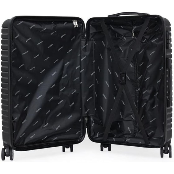 Βαλίτσα&nbsp;Μεγάλη&nbsp;Amber&nbsp;Μαύρο 75cm image 4