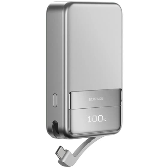 Powerbank EcoFlow RAPID Magnetic 5.000 mAh 30W - Ασημί image 2