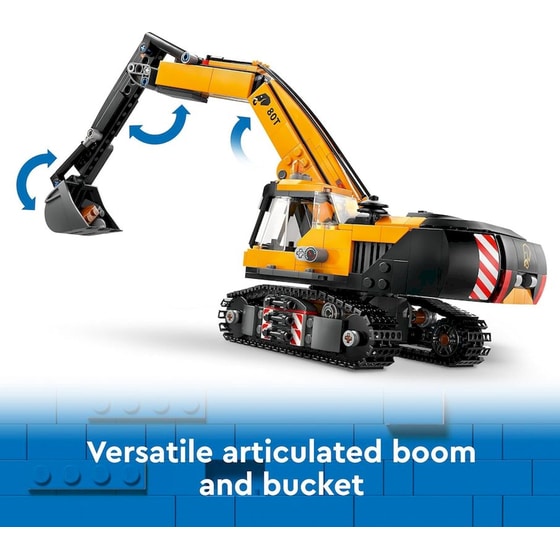 Lego City Yellow Construction Excavator (60420) image 5