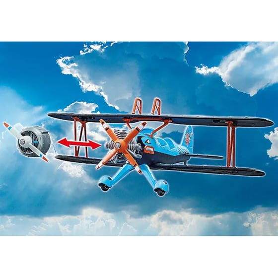 PLAYMOBIL® Air Stunt Show Διπλάνο Φοίνικας (70831) image 4