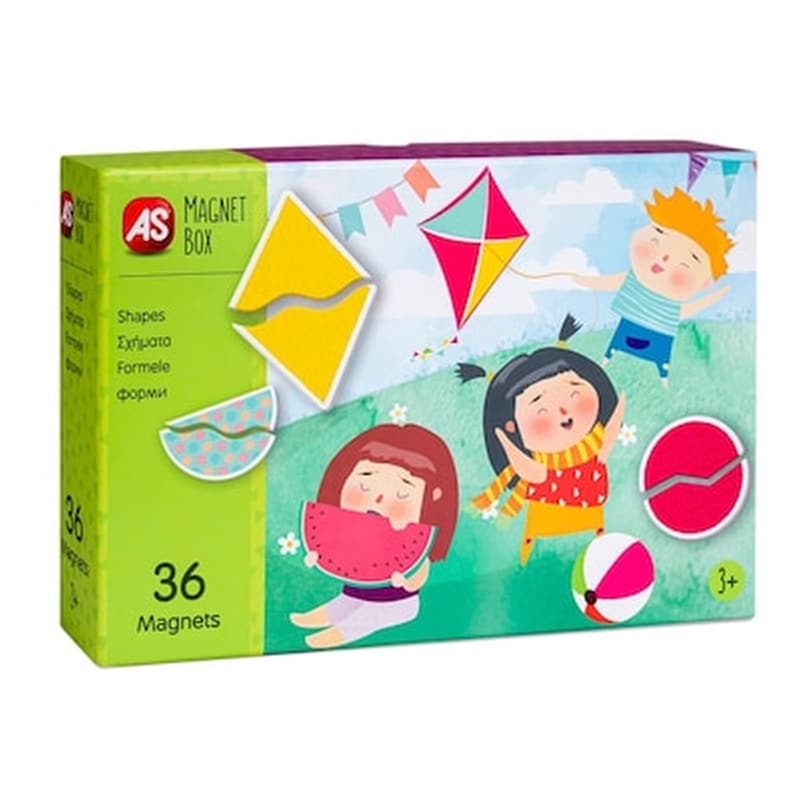 Επιτραπέζιο As Magnet Box – Σχήματα (64035)