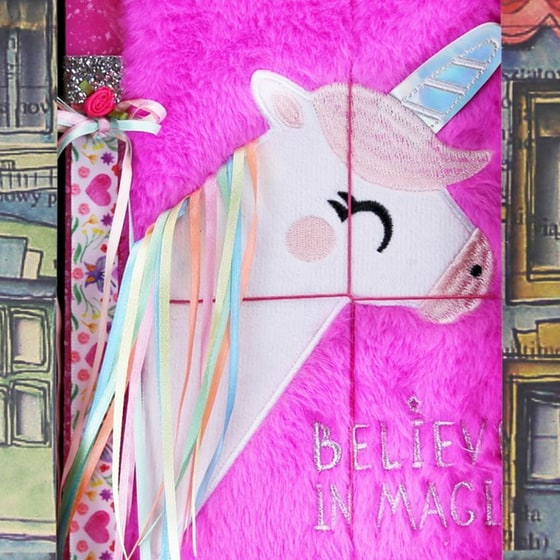 Λαμπάδα Synchronia Λούτρινο Τετράδιο - Μονόκερος image 2