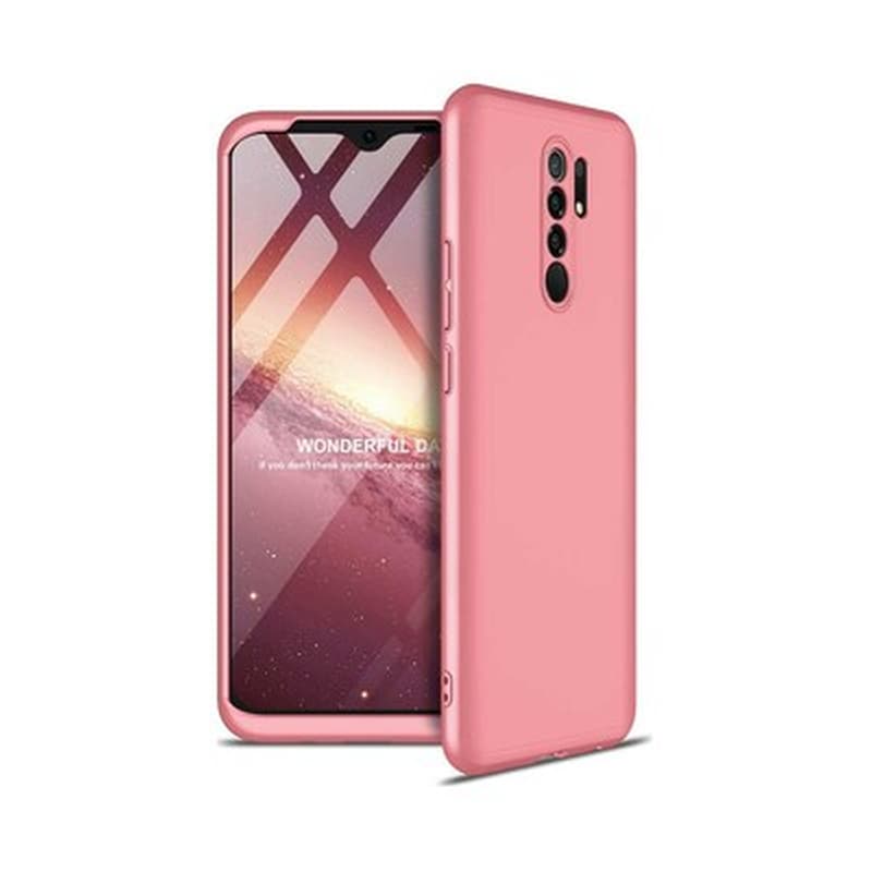 GKK Θήκη Xiaomi Redmi 9 - Gkk 360 Full Body Protection - Rose Gold