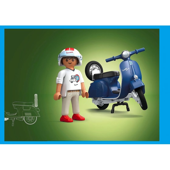 PLAYMOBIL® Αγόρι με Vespa (71622) image 2