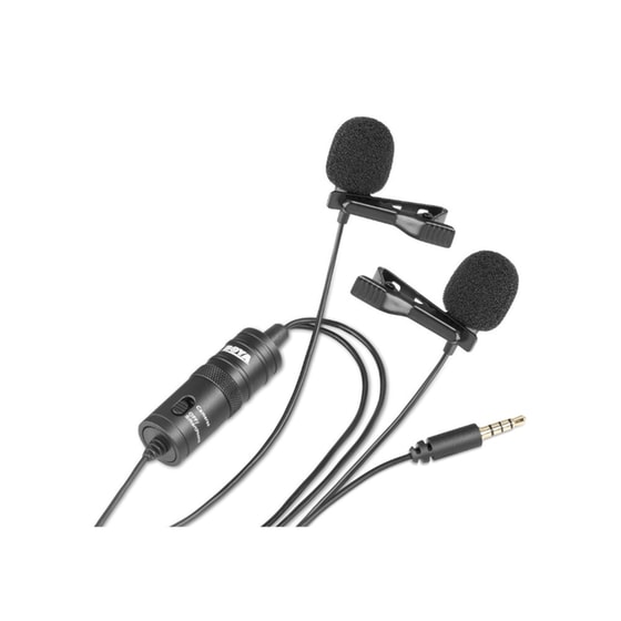 Βoya lavalier BY-M1DM Dual - Μικρόφωνο κλιπ - Μαύρο image 1