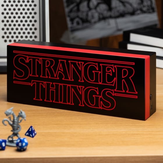 Διακοσμητικό Φωτιστικό Paladone Stranger Things Logo 30.6x7.2x14.3 cm image 3