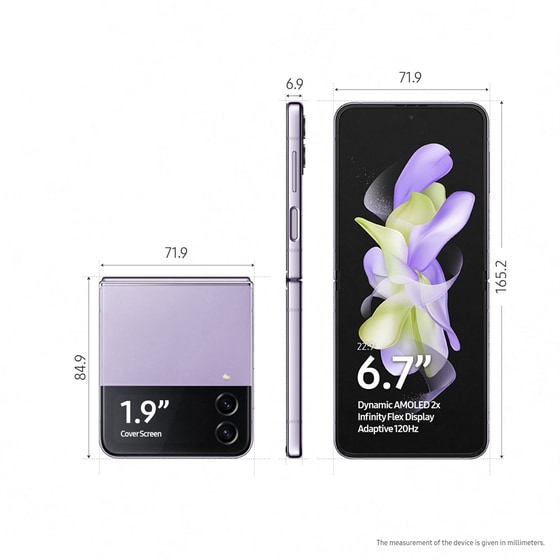 Samsung Galaxy Z Flip 4 5G 256GB - Bora Purple image 1