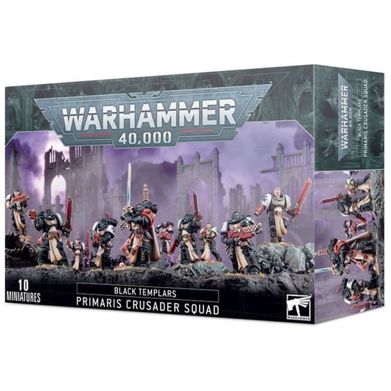 Black Templars: Primaris Crusader Squad Warhammer 40k GAMES WORKSHOP image 0