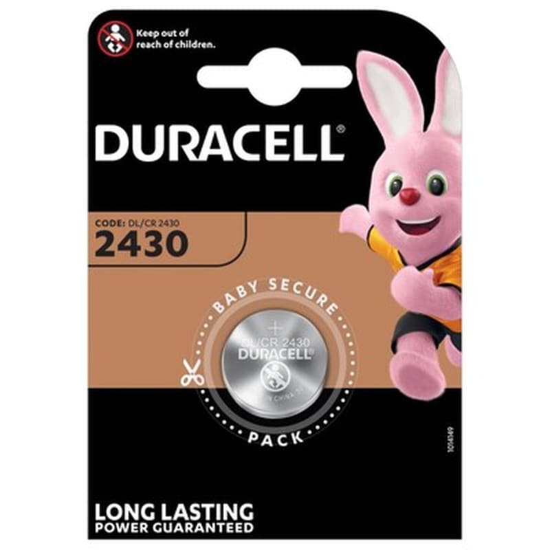 DURACELL DURACELL 790123 ELECTRONICS 3V LM 2430 10X1